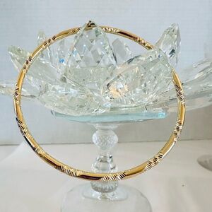 Pretty Bird Bangle Bracelet 18K Gold New